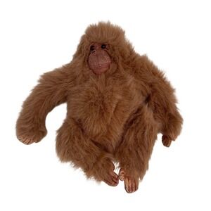 Vintage Ganz Bros Heritage Collection Orangutan Plush Monkey Brown 1989